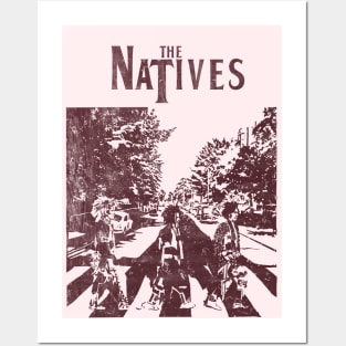 The Natives Abbey Road Design. Dark Print Posters and Art